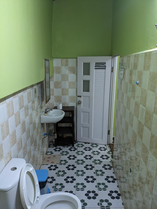 Bathroom, facing door